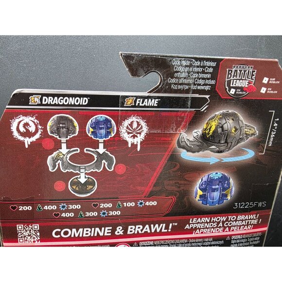 Bakugan Battle League Dragonoid & Flame Set - Picture 4 of 4